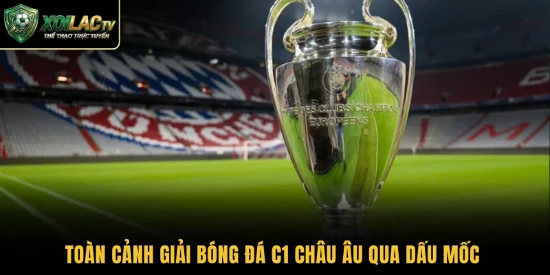 Toàn cảnh giải bóng đá C1 Châu Âu qua dấu mốc 